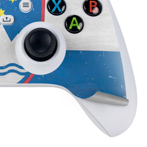 Slovenia Flag Distressed Xbox Series S Controller Skin